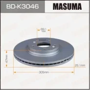 ���� ��������� Masuma, front Hyundai Tucson III, i30 III [��.2] Masuma ������� BD-K3046 | �������� �� ��, ������, 5 ����� | �������� �� 12 ��� | �����...