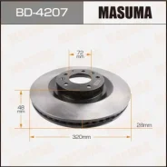 ���� ��������� Masuma, front Mazda CX-7 06- [��.2] Masuma ������� BD-4207 | �������� �� ��, ������, 5 ����� | �������� �� 12 ��� | ������ � �������...