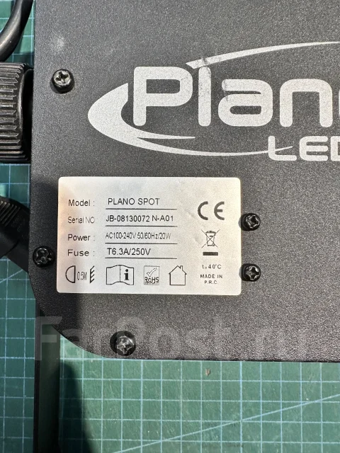 ������������ ��������� JB Systems Plano Spot ����