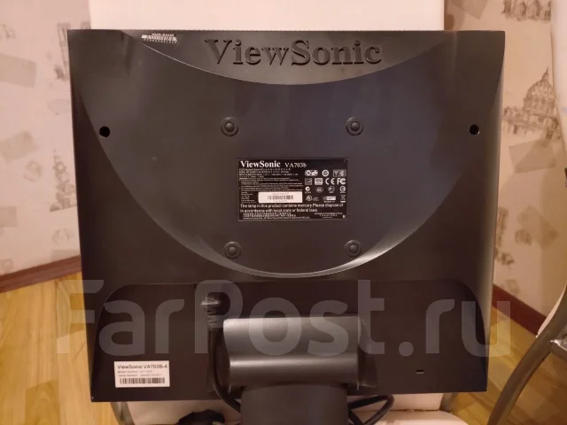 ViewSonic. 17", ���������� �� (LCD, LED, QLED) ����