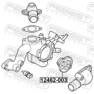 ��������� 82�c | ����/��� | Febest 12462003 12462003 ����
