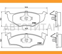 ������� �������� � VW Polo/Lupo 1.0i-1.9SDi 97 13046071002, 607100, T1094, 598488, 551790, 540893, 168515, 0986461151, DB2100UL, Bpvwf10, BP172, 98642...