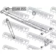����������� ������ ������� Ford F Series F150 04-14, Lincoln Mark LT F6 04-14 FDAB055 ����