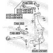 ����������� ������� ������� ������ Lexus LS460 12 TAB592 ����