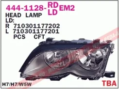 ���� L BMW 3 E46 4 Door 39904 DEPO 4441128Lldem2 4441128LLDEM2 ����