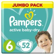 ������� ���������� Active Baby Extra Large ������ �������� 52,Pampers ����