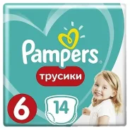 ����������-������� ��� ��������� � ������� Extra Large (16+��) �������� 14 PAMPERS ����