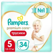 ����������-������� Pampers Premium Care Pants ������ Junior 12-17�� 34�� ����