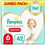 ����������-������� Pampers Premium Care 6 15+ �� 42 �� ����