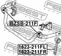 ���� ������������� ��������� �����! MB E-Class 211 Febest 1623211FL 1623211FL ����