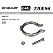 ����� ������� Mitsubishi TD02/TD025/TD03 SS304 EAG EAG 220056 220056 ����