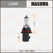 ����� ���������� Masuma Clearglow HB1(9004) (P29t, T17), 12�, 3200�, 65/45��, 1 ��, ���. L285 L285 ����