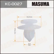 ������ ������������� (����������) Masuma 0027-KC [��.50] ��������� �� �������� 50 �� KC0027 ����
