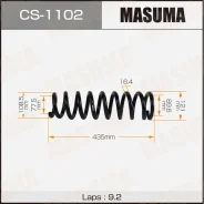 ������� �������� Masuma, ��������, ������/�����, 1 ��, ��� Toyota Land Cruiser, ���. CS-1102 CS1102 ����