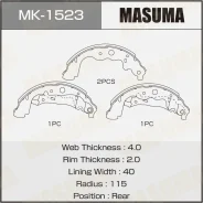 ������� ��������� ���������� Masuma, ��� Renault Duster, �������� �� ��� (4 ��), ���. MK-1523 MK1523 ����