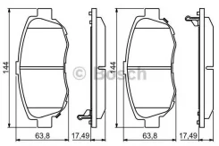 ������� ��������� �������� �������� Lexus GS/300/430 93 [178Bosch986494211] 986494211 ����