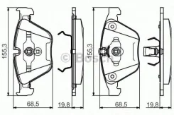������� ��������� �������� �������� BMW 5-E60 / 7-E65 [178Bosch986495082] 986495082 ����
