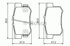 ������� ��������� ������ �������� �������� Honda Accord/ CR-V/ Civic [178Bosch986494358] 986494358 ����
