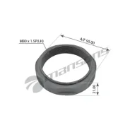 ����� ������� M80x1.5 H=21 SW95 MB Mansons 100013 100013 ����