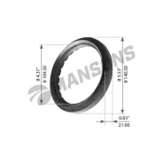������� �������� ������� d109.5x140x21mm Volvo F10/12 Mansons 900028 900028 ����