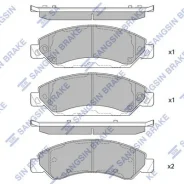 ������� �������� �������� Chevrolet Silverado/Avalanche, Cadillac Escalade 07 SP4027 Sangsinbrake SP4027 SP4027 ����
