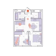 2-���������, ����� ������� 137 ���. 5. 64, 71 �����������, ����������, 44,9���.��., 2/17 ���� ����� � IV ��. 2028 ����