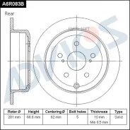 ���� ��������� Toyota Camry 06- ����. Advics A6R083B A6R083B ����