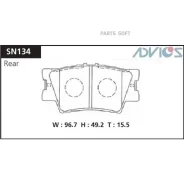 ������� ��������� Toyota RAV4/Camry 05- ����. Advics SN134 SN134 ����