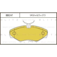 ������� ��������� OPEL Vivaro 01- �����. Blitz BB0247 BB0247 ����