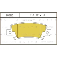 ������� ��������� Toyota Corolla 02- ����. Blitz BB0265 BB0265 ����
