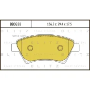 ������� ��������� Renault Megane/Scenic 02- �����. Blitz BB0288 BB0288 ����