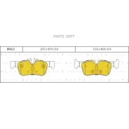 ������� ��������� �������� ������ BMW 1 F52 17-/2 F45/F46/ 13-/X1 F48/F49 14-/I3 I01 13-/X2 F39 17-MINI Clubman F54 14-/Countryman F60 -16 Blitz BB062...