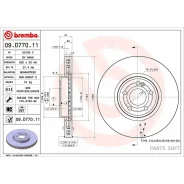 ���� ��������� MB A/CLA/GLA 18- ����. �����. ! Brembo 09D77011 09D77011 ����