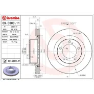 ���� ��������� Toyota LAND Cruiser 200 07- ������. 355��. Brembo 09C50011 09C50011 ����