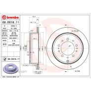 ���� ��������� Toyota LAND Cruiser 200 07- ����. Brembo 09D61811 09D61811 ����