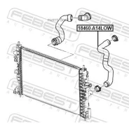 �������� OPEL Astra-J - ALL Years ������� ���������� Febest 18460A14LOW 18460A14LOW ����