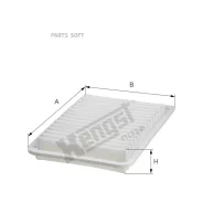 ������ ��������� Toyota/Lexus Camry VIII/ES VI -18 2.0/2.5 Hengst Filter E1288L E1288L ����