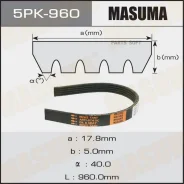 ������ ������������ 5PK960 Masuma 5PK960 5PK960 ����