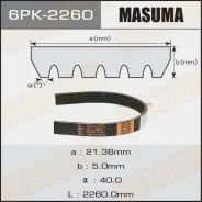 ������ ������������ Mazda/Toyota 6/Celsior Masuma 6PK2260 6PK2260 ����