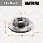 ���� ��������� Toyota Hilux �����. (���. 2 ��. ) Masuma BD1241 BD1241 ����