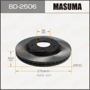 ���� ��������� Nissan JUKE/Sentra �����. (� ����. 2 ��. ) Masuma BD2506 BD2506 ����