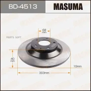���� ��������� Mazda CX-5 ���. (���. 2 ��. ) Masuma BD4513 BD4513 ����
