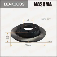 ���� ��������� KIA SOUL II/SOUL III/Cerato III ����. (� ����. 2 ��. ) Masuma BDK3039 BDK3039 ����