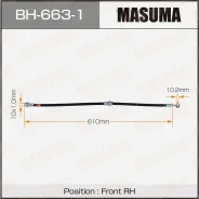 ����� ��������� Nissan Qashqai ���. ����. Masuma BH6631 BH6631 ����