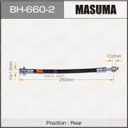 ����� ��������� Nissan Qashqai (J10E) ���. Masuma BH6602 BH6602 ����
