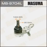����� ������� Honda Civic �����. ���. ���. Masuma MB9704L MB9704L ����
