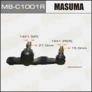 ����� ������� Toyota MARK X/Crown �����. ���. ����. Masuma MBC1001R MBC1001R ����