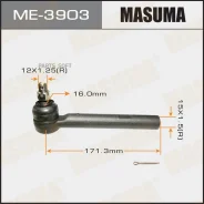 ���������� ������� ���� Toyota Harrier 03- ���. /����. Masuma ME3903 ME3903 ����
