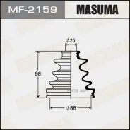 ������� ����� Toyota Altezza Masuma MF2159 MF2159 ����