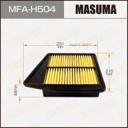 ������ ��������� Honda Accord 09- Masuma MFAH504 MFAH504 ����